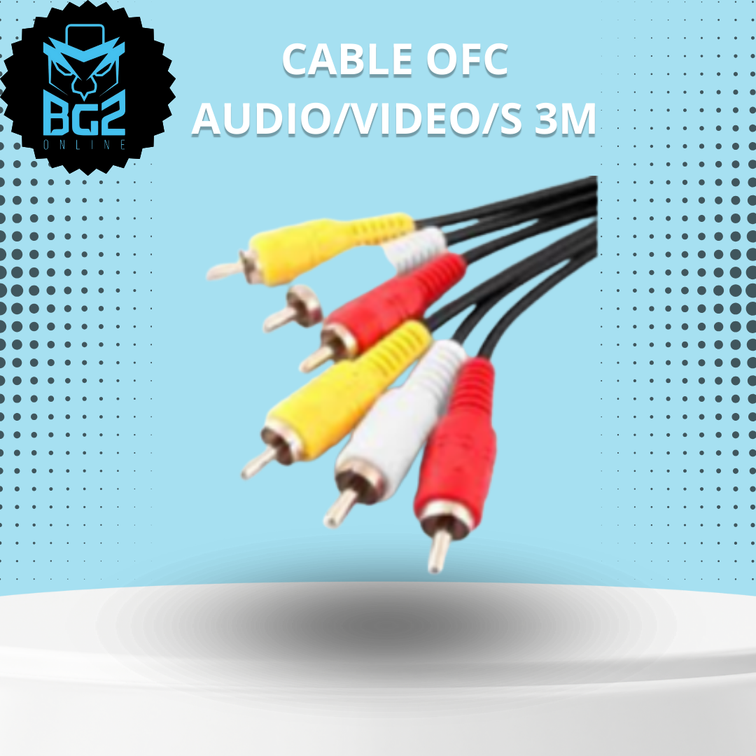 CABLE OFC AUDIO/VIDEO/S 3M